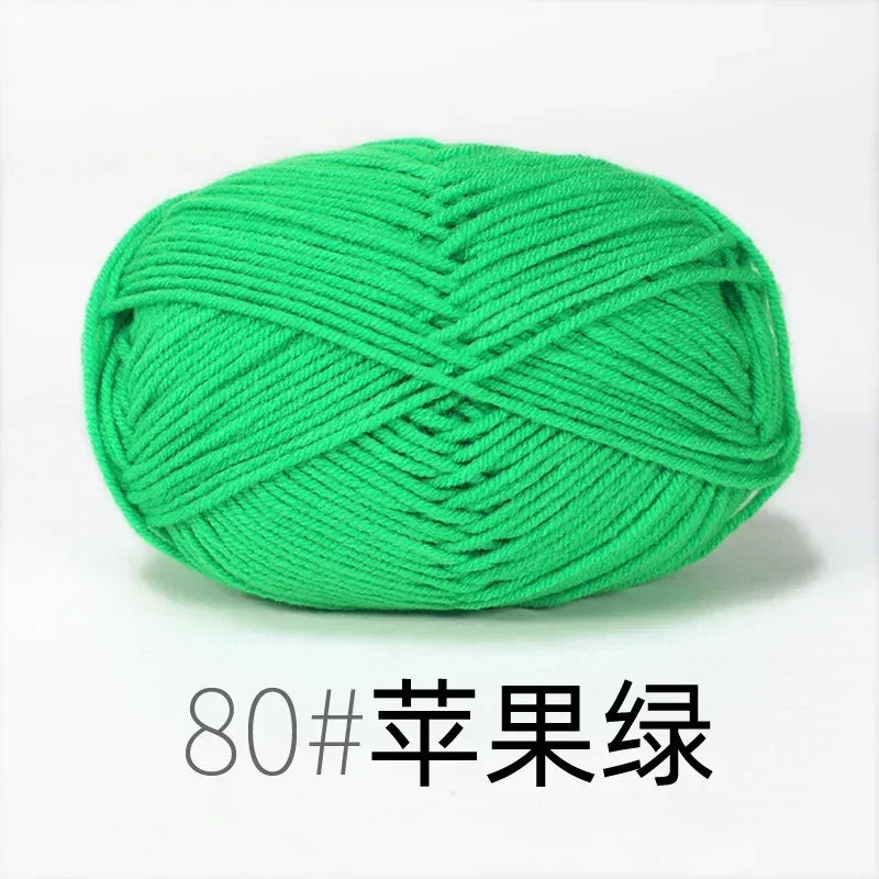 Milk Cotton Yarn 50 Grams/Ball for Knitting