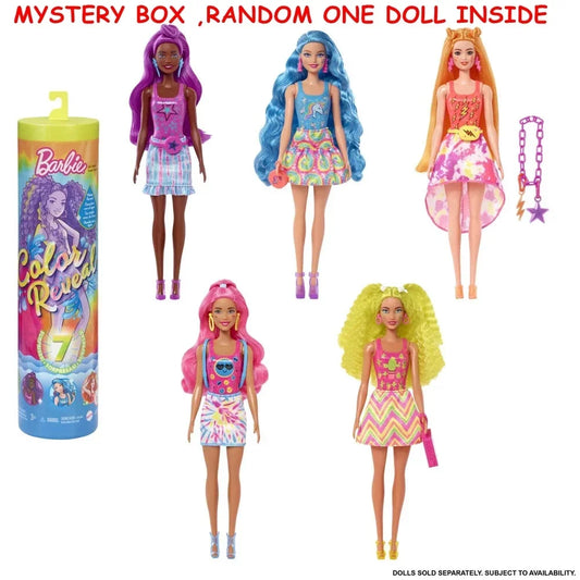 Original Barbie Neon Tie-Dye  & Pet Surprise