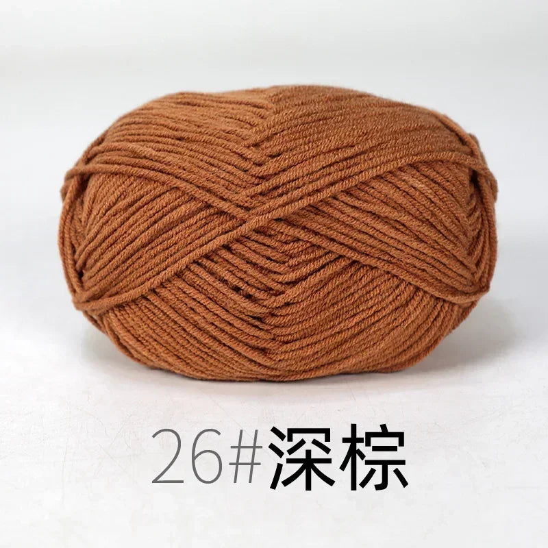 Milk Cotton Yarn 50 Grams/Ball for Knitting