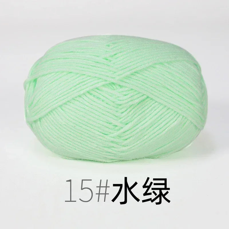 Milk Cotton Yarn 50 Grams/Ball for Knitting