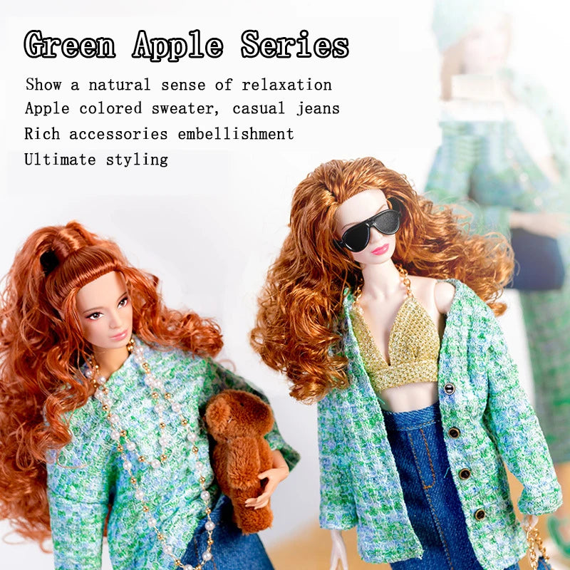 Green Apple Manor Style Exquisite Accessories Set