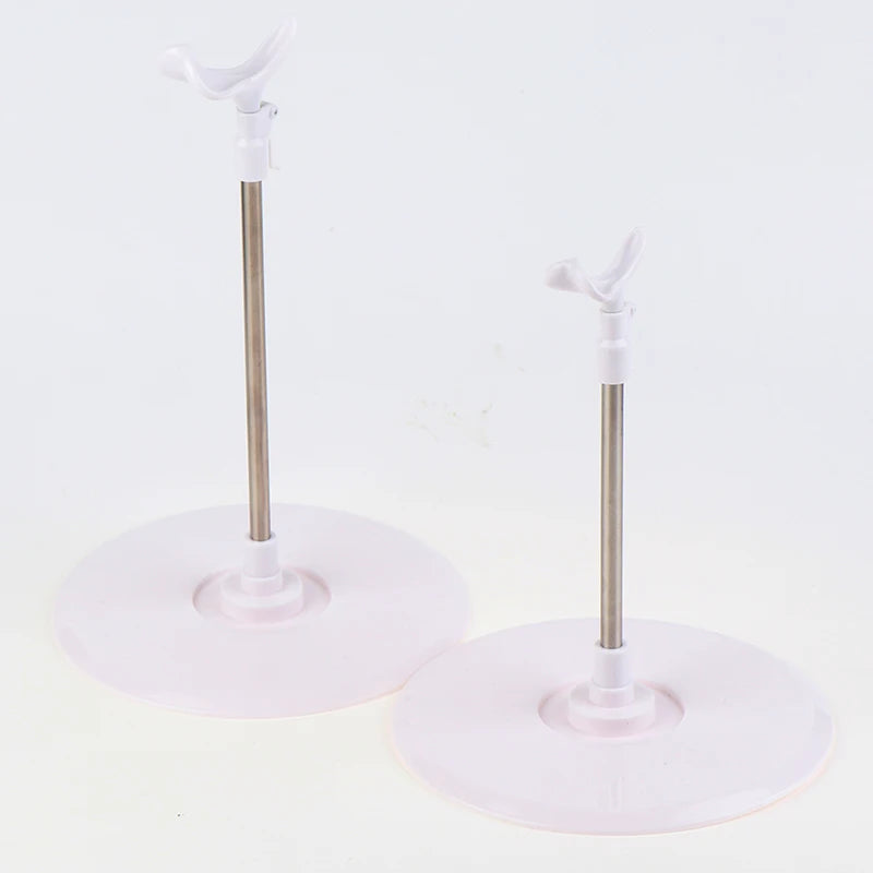 Universal 36/42/48/60cm Dolls Stainless Steel Display Adjustable Stand