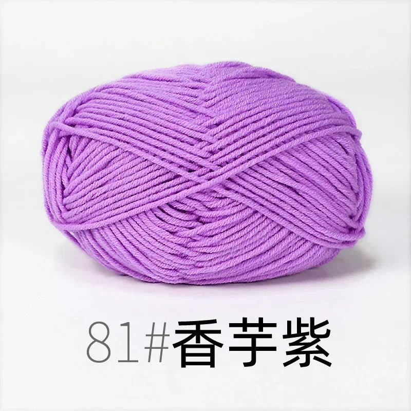 Milk Cotton Yarn 50 Grams/Ball for Knitting