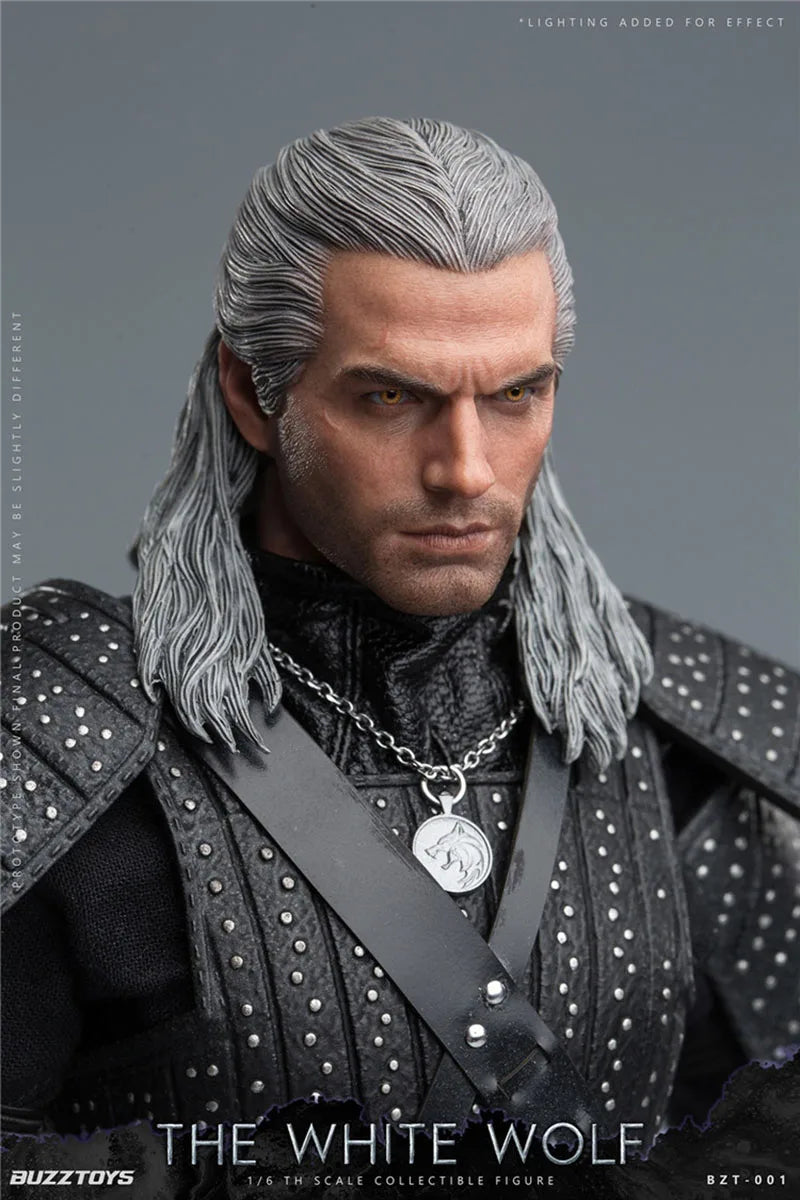 Henry Cavill   The Witcher White Wolf Geralt 1/6 Male