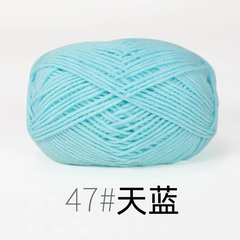 Milk Cotton Yarn 50 Grams/Ball for Knitting