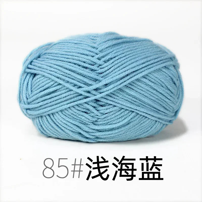 Milk Cotton Yarn 50 Grams/Ball for Knitting