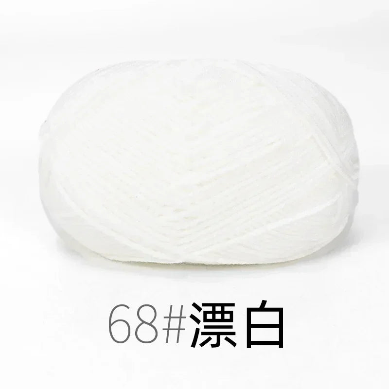 Milk Cotton Yarn 50 Grams/Ball for Knitting